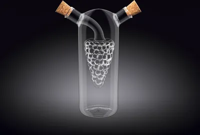 Produktbild von Wilmax Öl- und Essigflasche 250/50 ml Transparent aus Glas