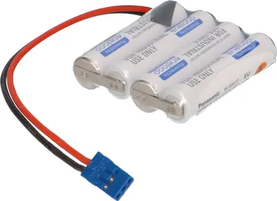 Produktbild von eneloop Akkupack 4,8V 800mAh - F1x4 passend für Graupner Zelle AAA, HR-4UTG-4BP