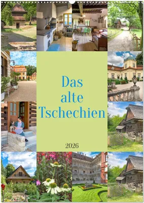 Produktbild von Das alte Tschechien (Wandkalender 2026 DIN A2 hoch), CALVENDO Monatskalender
