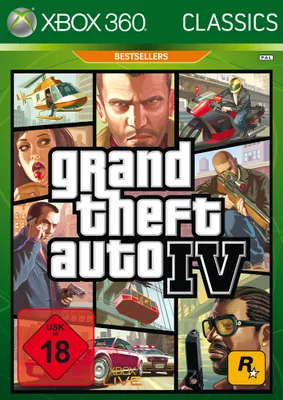Produktbild von Grand Theft Auto IV (ungekürzt) [XBC]