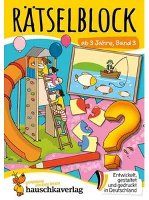 Immagine prodotto di Rätselblock ab 3 Jahre, Band 3