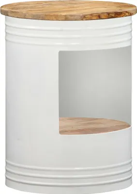 Produktbild von Couchtisch 43×55 cm Massivholz Mango