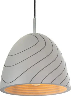 Produktbild von Hängelampe, E27, Lampe Für Wohnzimmer Esszimmer Küche, Höhenverstellbar Farbe Beton-Grau
