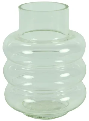 Produktbild von Countryfield Blumenvase Bubbles - klar transparent - Glas - 17 x 22 cm