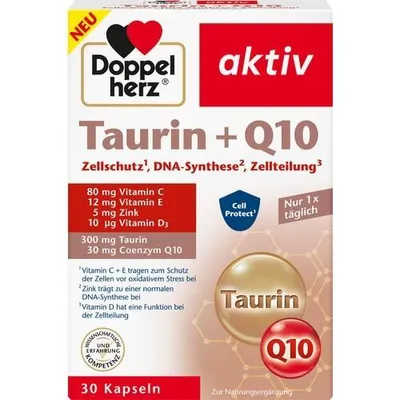 Image de Doppelherz Taurine+Q10 Capsules 30 pc