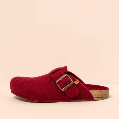 Produktbild von El Naturalista Clogs Herren/Damen NA70 WOOL TIBET/HOME Farbe Rot