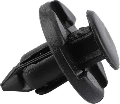 Image de Lot de 100 clips pour habitacle de voiture, noir