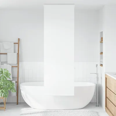 Produktbild von vidaXL Duschrollo mit Kassette 60x240 cm Stoffbreite 56 cm