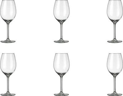 Produktbild von 6 x Rotweinglas, großeWeingläser, Glas, 41cl, Ø 8.3cm, Höhe:20.6cm