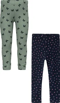 Produktbild von NAME IT Hose 2er-Set Regular Fit Elastisch Allover-Print Größe: 98
