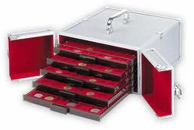 Produktbild von Münzkoffer aus Aluminium, CARGO MB 5, für 5 Münzboxen