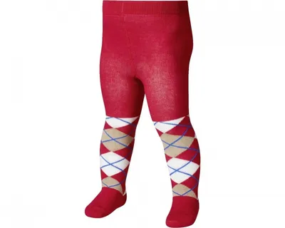 Produktbild von Playshoes Strumpfhose Karo, in rot, Größe 110/116