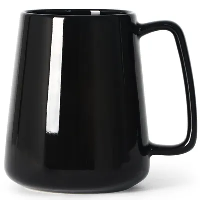 Immagine prodotto di Tazza da caffè grande, 720 ml, in Vetroceramica, colore nero, capacità 24 once