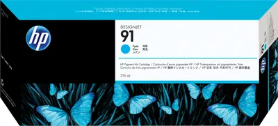 Image de HP 91 - 775 ml - cyan - original - DesignJet