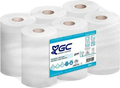 Produktbild von Gc Mini-Mehrzweck-Händetrockner add System 200/60Sack de 6 Rollen Frischzellulose