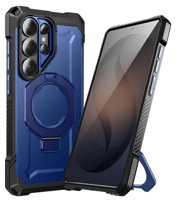 Produktbild von Supcase, MagSafe Hülle S26 Ultra Unicorn Beetle Grip Militärstandard 4,5m, Blau