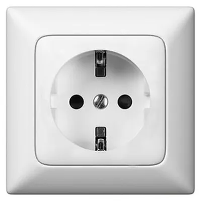 Obrázok produktu pre Legrand 776220, Typ F, Skrutky, Biela, Termoplastik, IP20, 250 V