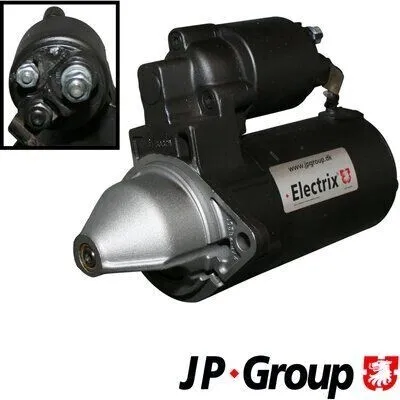 Produktbild von JP GROUP 1290300600 Starter Anlasser 1,1kW für OPEL Astra G CC (T98) 12V