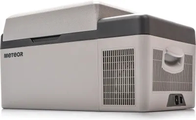 A portable cooler box.