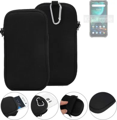 Produktbild von K-S-Trade Neopren-Hülle Handyhülle kompatibel mit UMIDIGI Bison 2021 Schutzhülle Neoprenhülle Sleeve Schutz-Hülle Gürtel Tasche Case Holster