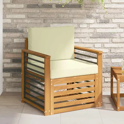 Produktbild von "im Sonderangebot"Outdoor-Sofagarnitur/Couchgarnitur - CLORIS - Outdoor-Möbel - für Garten/Terrasse - mit Kissen Natur 71x63x73 cm - Gartensofas Promotion132704
