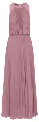 Immagine prodotto di APART Fashion: Abito lungo plissettato da donna, abito lungo senza maniche, scollo rotondo