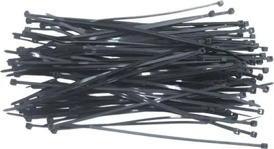 Obrázok produktu pre TOPEX Upínacie pásky 3,6 x 300 mm, 100 kusov, čierne