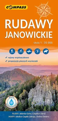 Produktbild von Rudawy Janowickie mapa laminowana 1:35 000