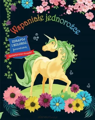 Zdjęcie produktu dla Zdrapuj i koloruj Wspaniale jednorozce