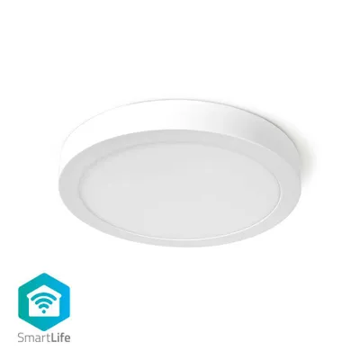 Produktbild von Nedis WIFILAW20WT, Intelligente Deckenbeleuchtung, WLAN, Weiß, Kaltweiße, Neutralweiß, Warmweiß, 2700 K, 6500 K