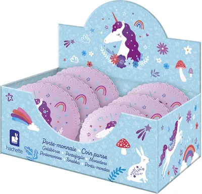 Image de Janod Porte-monnaie Dreamland - Porte-monnaie coloré pour enfants Licorne