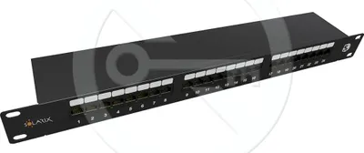Obrázok produktu pre SX24-5E-STP-BK-N - Solarix 24 x RJ45 CAT5E STP