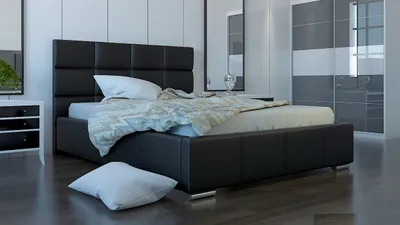 Produktbild von Polsterbett Bett Doppelbett SILVIO L 180x200cm inkl.Lattenrost
