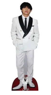Obrázek produktu pro Bangtan Boys - V White Jacket Kim Tae-hyung - BTS - kartonový stojan - 58x180 cm