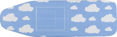 Produktbild von Bügeltischbezug 2 in 1 mit Faltschablone 128 x 54 cm