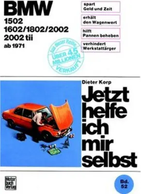 Obrázek produktu pro BMW 1502/1602/1802/2002/2002 tii ab 1971