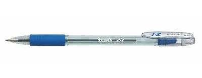 Produktbild von Kugelschreiber, 0,24 mm, mit Verschlusskappe, ZEBRA "Z-1", blau