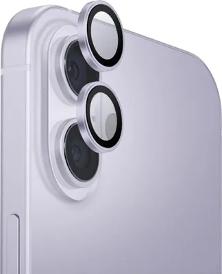 Produktbild von UNIQ Optix Aluminium-Kameraobjektivschutz – iPhone 17 – Lavendel
