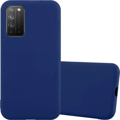 Produktbild von Cadorabo Hülle für Honor X10 Schutzhülle in Blau Handyhülle TPU Silikon Etui Case Cover
