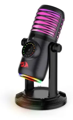 Produktbild von Mikrofon Redragon Stellaris, RGB-Beleuchtung, USB-A, Schwarz