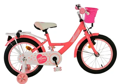 Produktbild von Volare Ashley Kinderfahrrad - Mädchen - 16 Zoll - Rosa/Rot