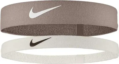 Image de Nike Accessories Bandeau Flex 2 unités Marron, blanc  Marron, blanc Taille unique