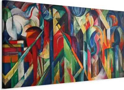 Produktbild von Italienischer Leinwand Leinwandbild - Stables 100x45 cm Reproduktionen a-G-10005-b-a