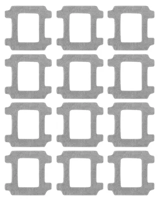Reinigungstücher für Ecovacs Winbot W2S, 12 Stück, Mikrofaser