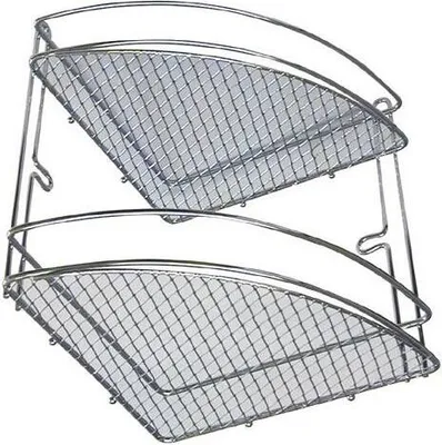 Obrázek produktu pro HUKA STAR polička rohová 2 patra 21x21x26 cm
