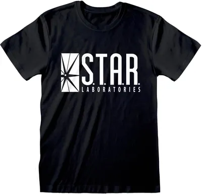 Produktbild von The Flash - "Star Labs" T-Shirt für Herren/Damen Uni HE576 (S) (Schwarz)