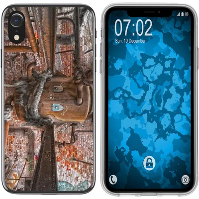 Produktbild von PhoneNatic Case kompatibel mit Apple iPhone Xr Silikon-Hülle Urban M1