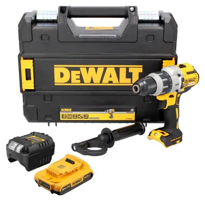 Produktbild von DeWalt DCD 996 D1T Akku Schlagbohrschrauber 18 V 95 Nm Brushless + 1x Akku 2,0 Ah + Ladegerät + TSTAK