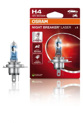 Immagine prodotto di Osram Night Breaker Laser Autolamp H4 12 V 60/55 W
