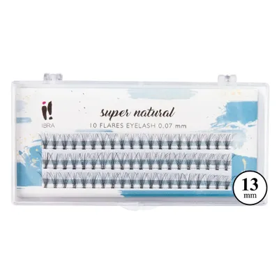 Produktbild von IBRA SUPER NATURAL Wimpernbüschel 0,07-C-13 mm 1op.
